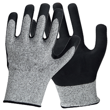 Нитриловые перчатки HPPE Liner Sandy с защитой от порезов 5